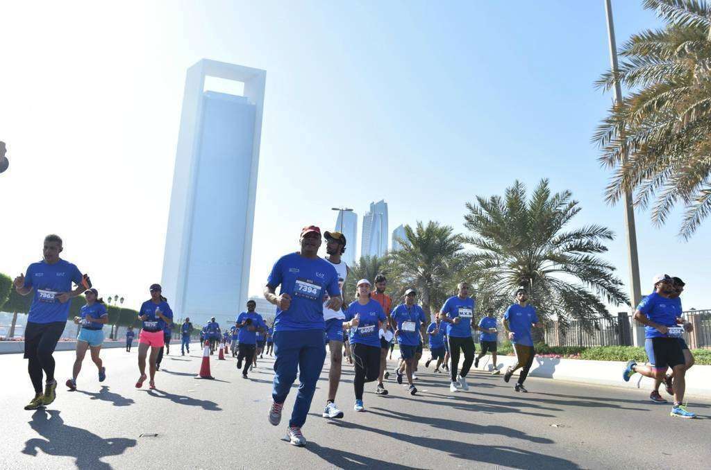 El maratón de Abu Dhabi reúne